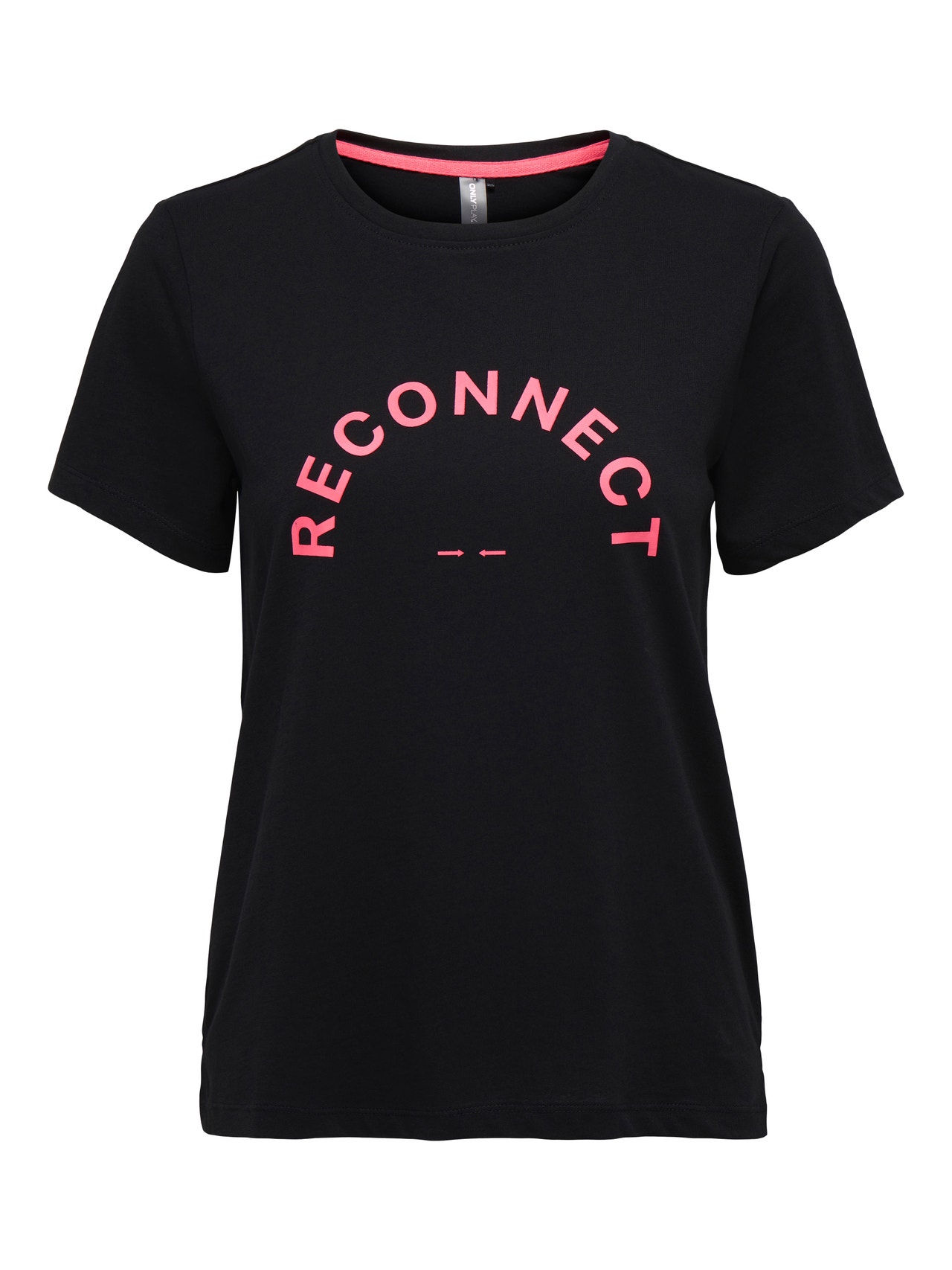 ONLY T-shirts Regular Fit Col rond -Black - 15281013