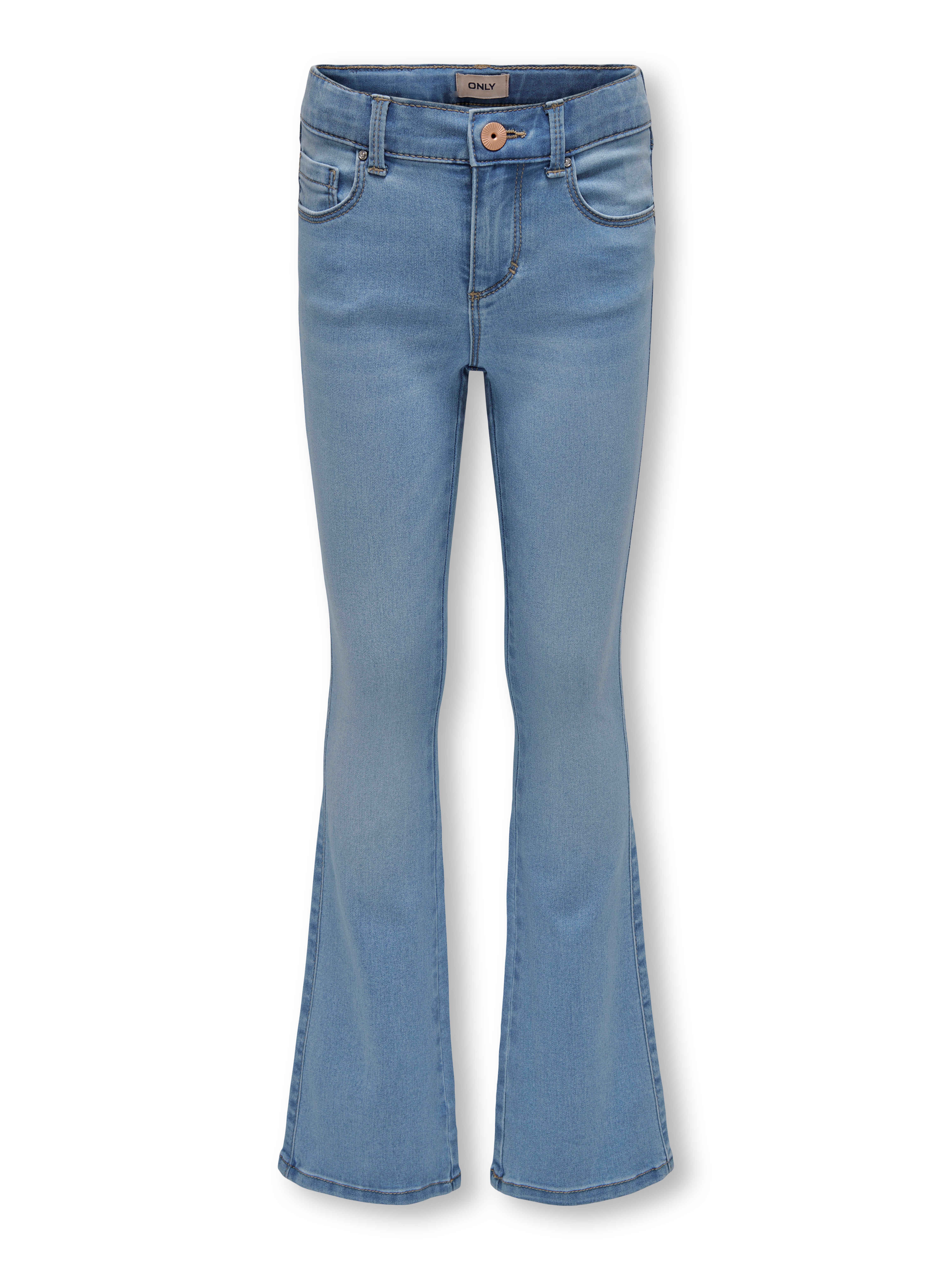 Kogroyal Mittlere Taille Ausgestellt Jeans