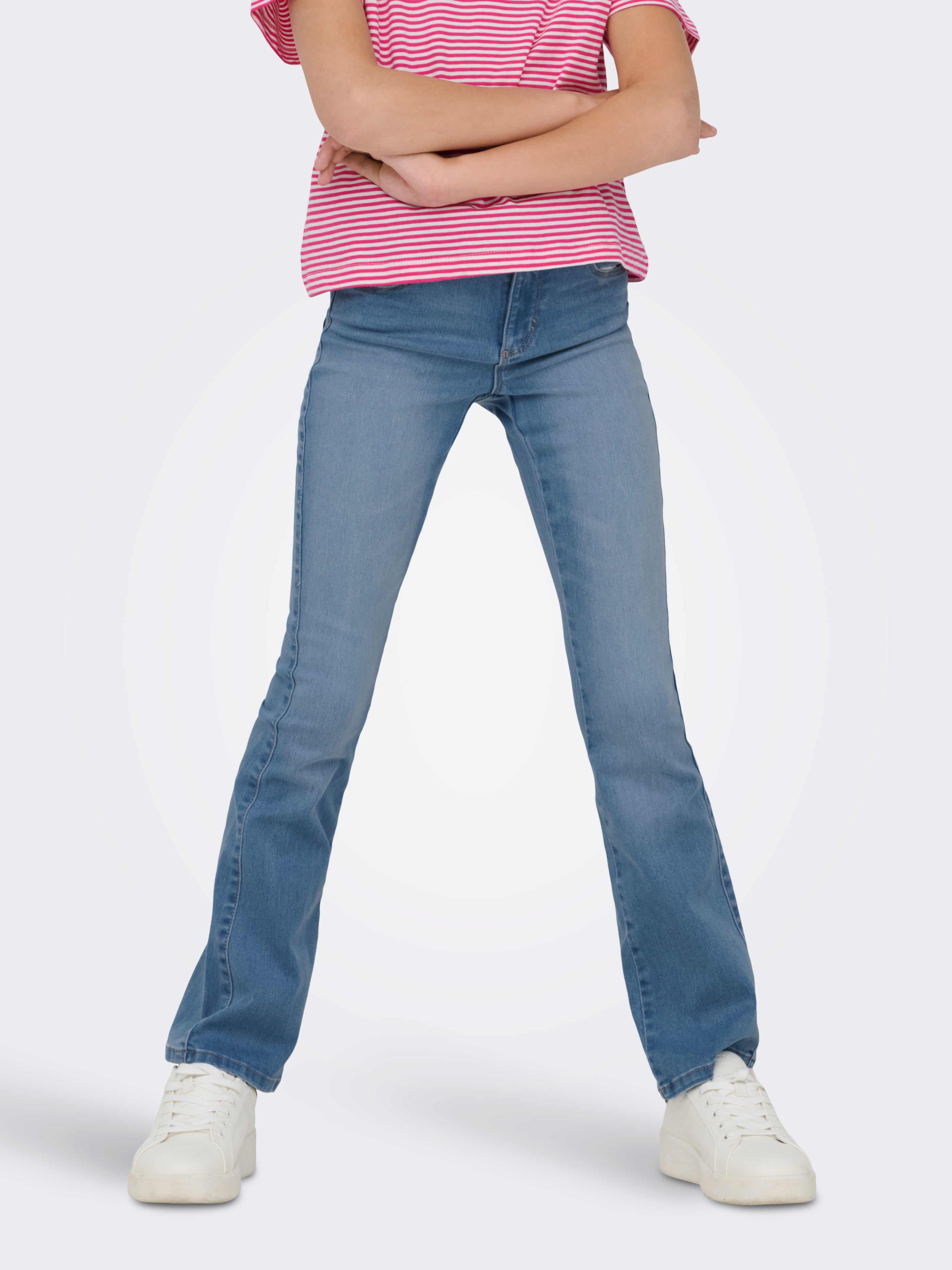 Kogroyal Mittlere Taille Flared Jeans