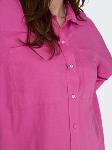 ONLY Chemises Oversize Fit Col chemise Curve -Raspberry Rose - 15281041