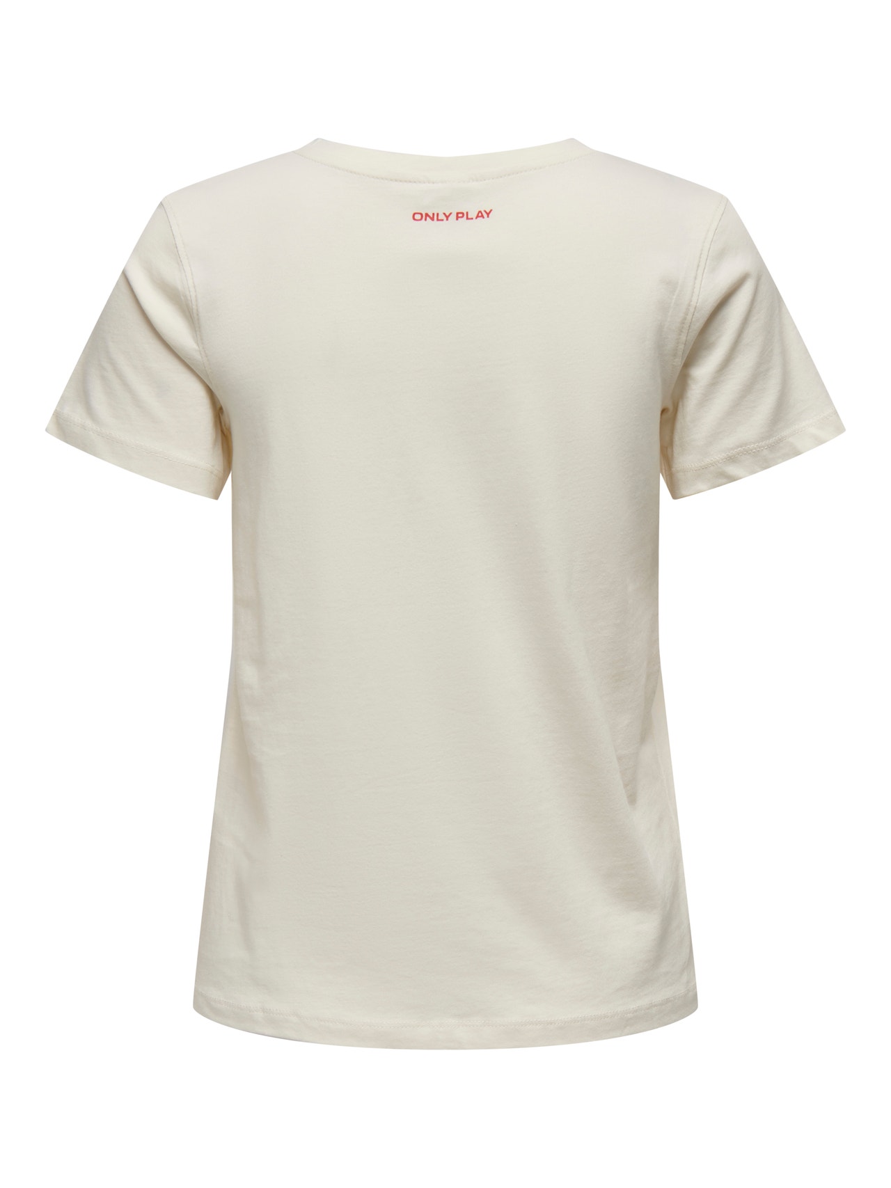 ONLY Normal passform O-ringning T-shirt -Whisper White - 15281045