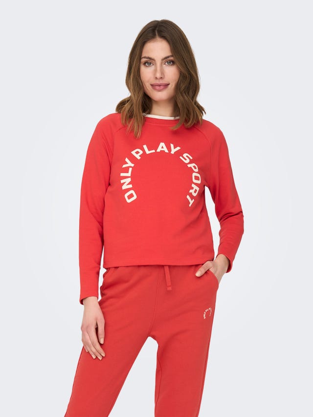 ONLY Sweat-shirts Loose Fit Col rond - 15281051