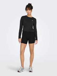 ONLY Tops Regular Fit Col rond -Black - 15281097