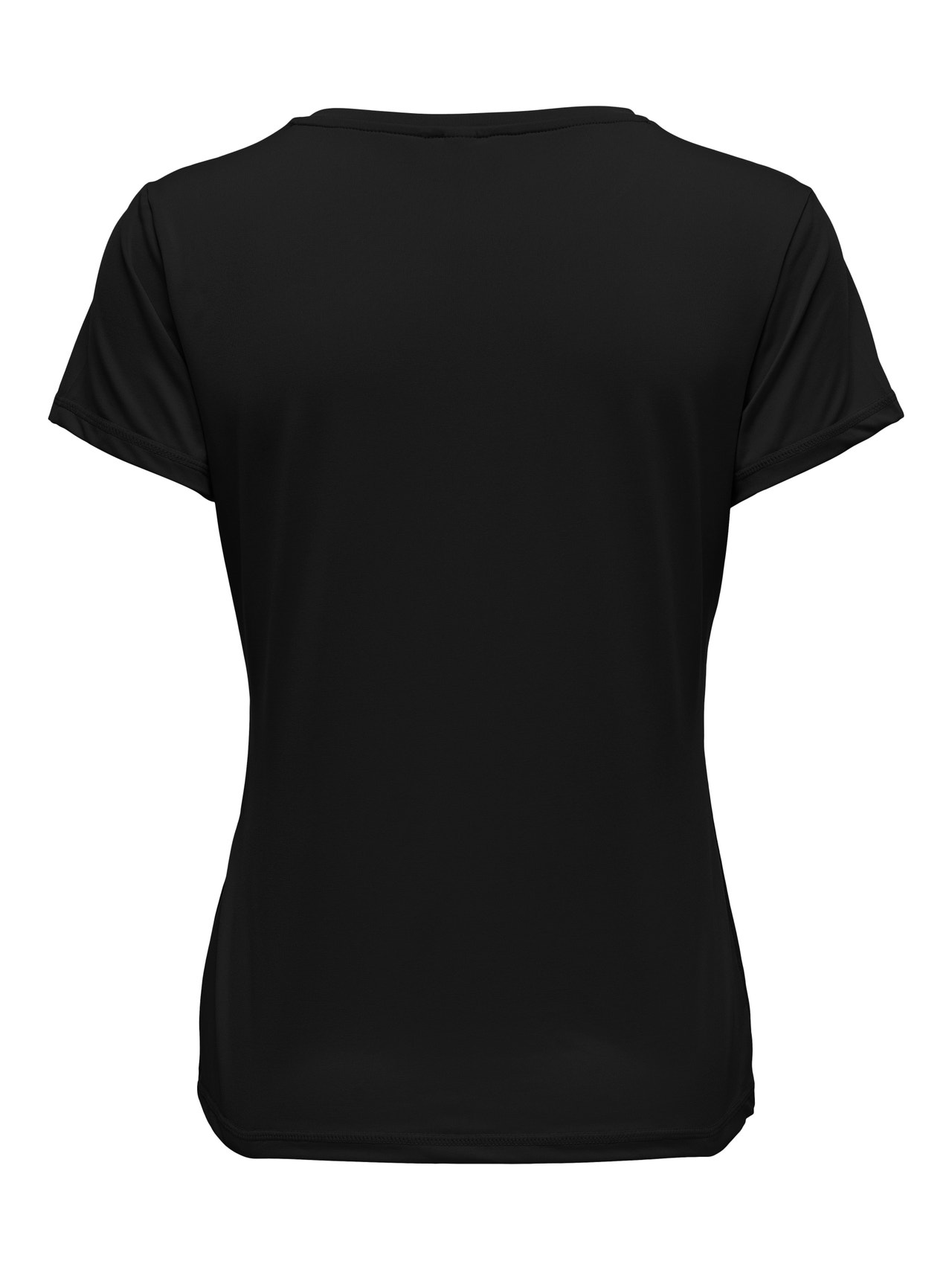 ONLY Normal passform O-ringning T-shirt -Black - 15281098