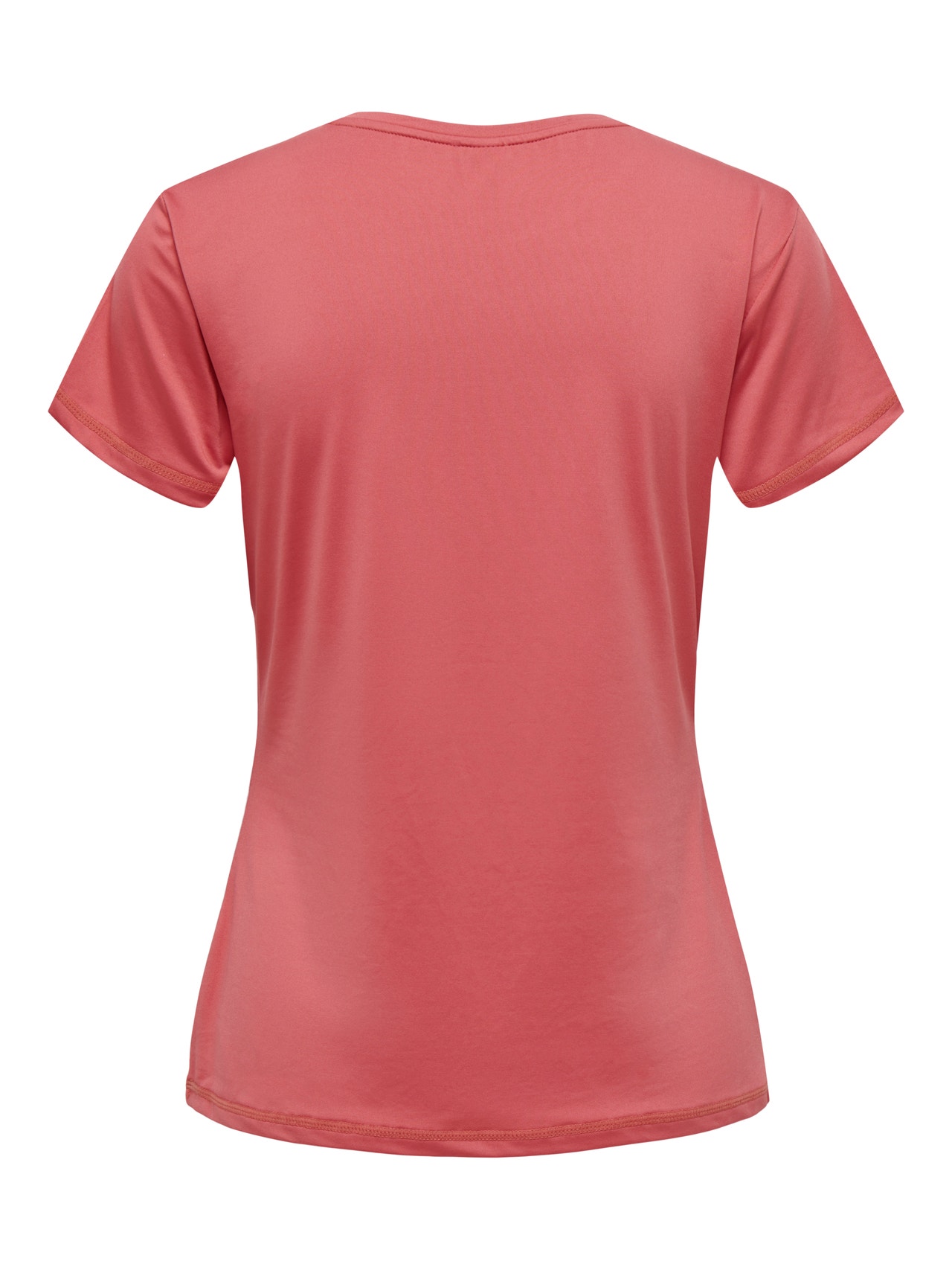 ONLY Solid color training top -Mineral Red - 15281098