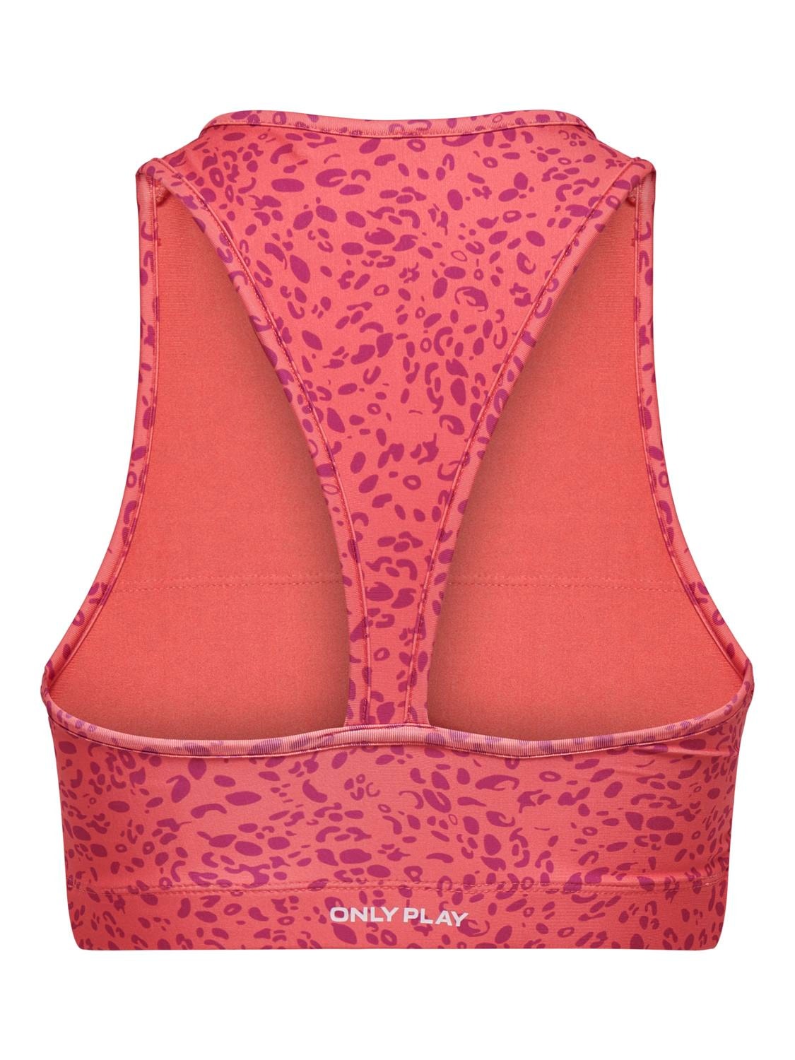 ONLY Wide straps Bras -Sun Kissed Coral - 15281170