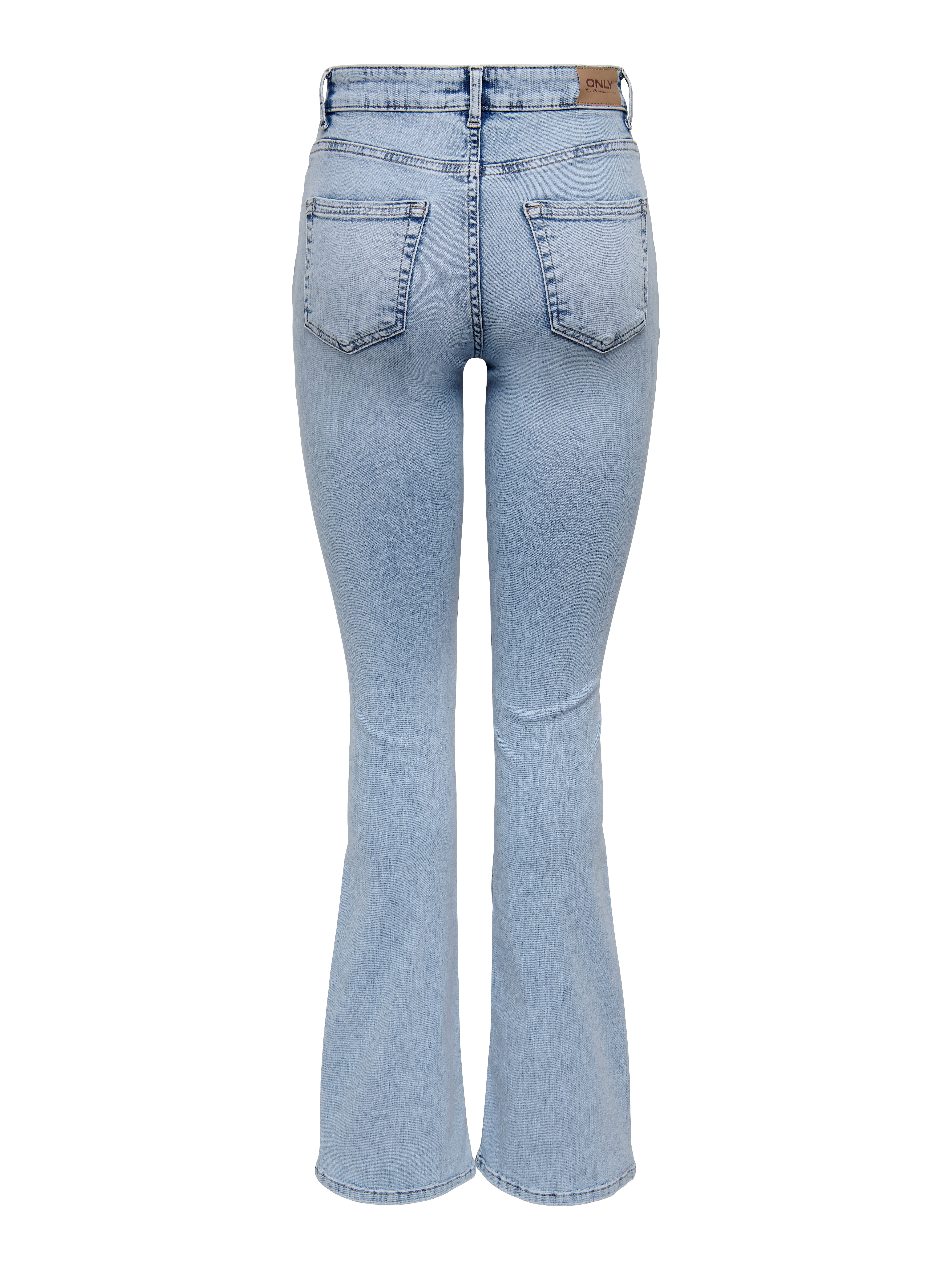 ONLBLUSH Mid waist Flared fit Jeans | Lichtblauw | ONLY®
