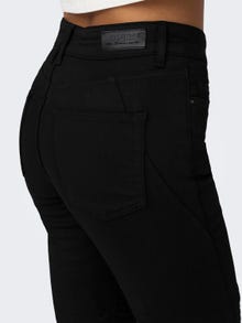 ONLY Skinny fit Mid waist Jeans -Black - 15281319