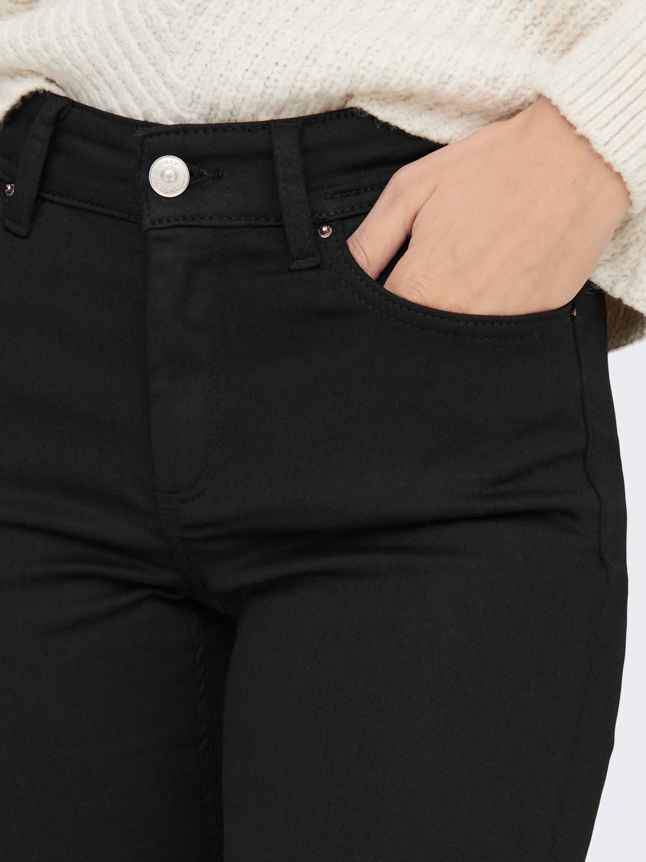 ONLY Skinny Fit Jeans -Black - 15281325
