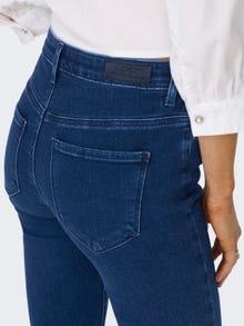 ONLY Retro-Fit, ausgestellt Hohe Taille Jeans -Medium Blue Denim - 15281330