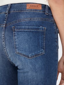 ONLY ONLEbba cintura alta, con bolsillo, adorable Jeans de campana -Dark Blue Denim - 15281334