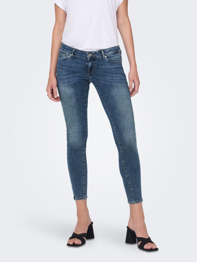 ONLY Jeans Skinny Fit Taille extra basse - 15281350