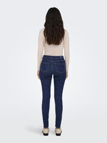 ONLY Jeans Skinny Fit Vita media Tall -Dark Blue Denim - 15281366