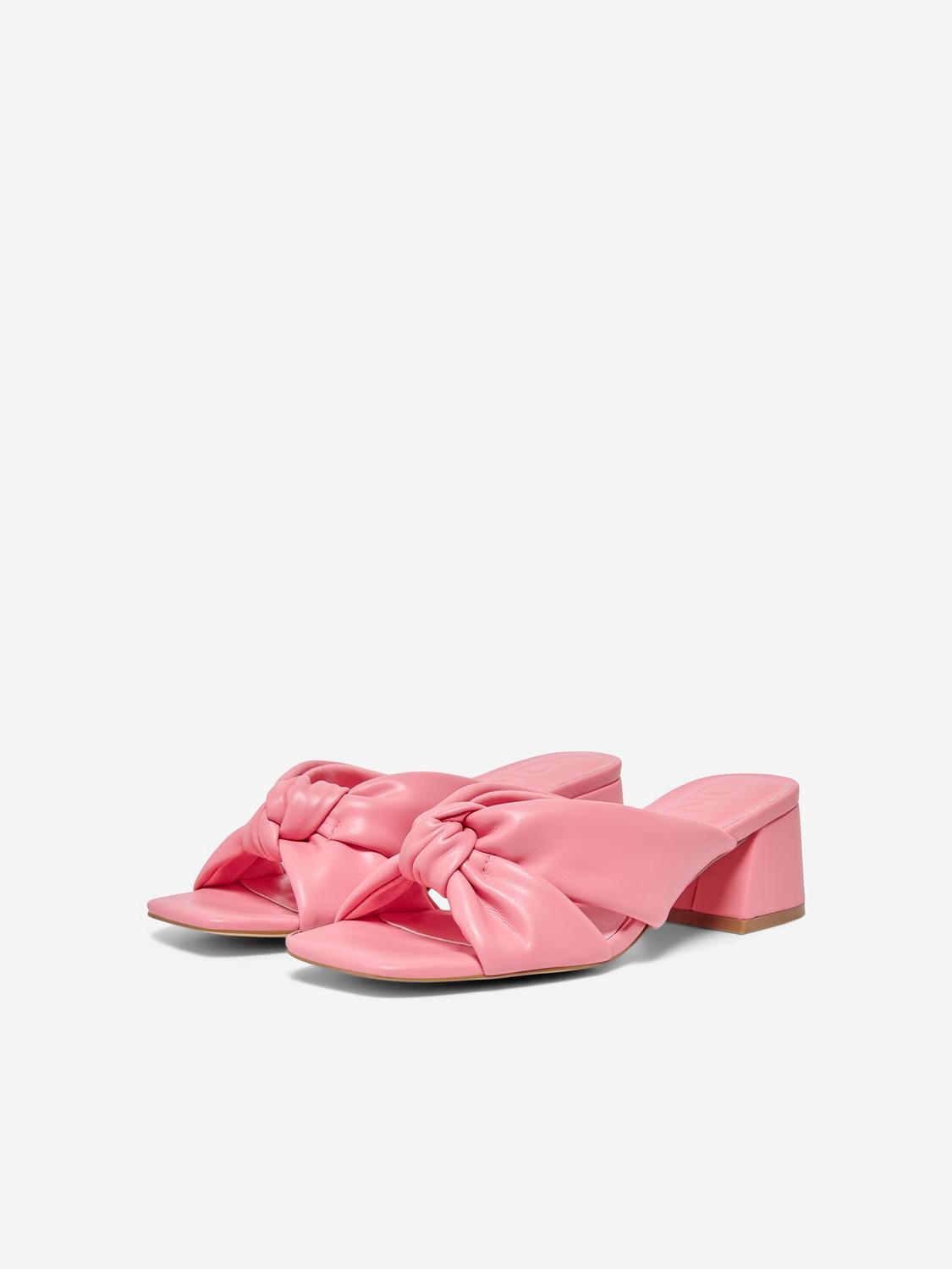ONLY Slip on Sandal -Pink Carnation - 15281372