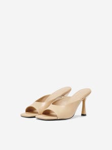 ONLY Slip on heeled sandals -Brown Sugar - 15281374