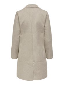 ONLY Solid color coat -Humus - 15281382