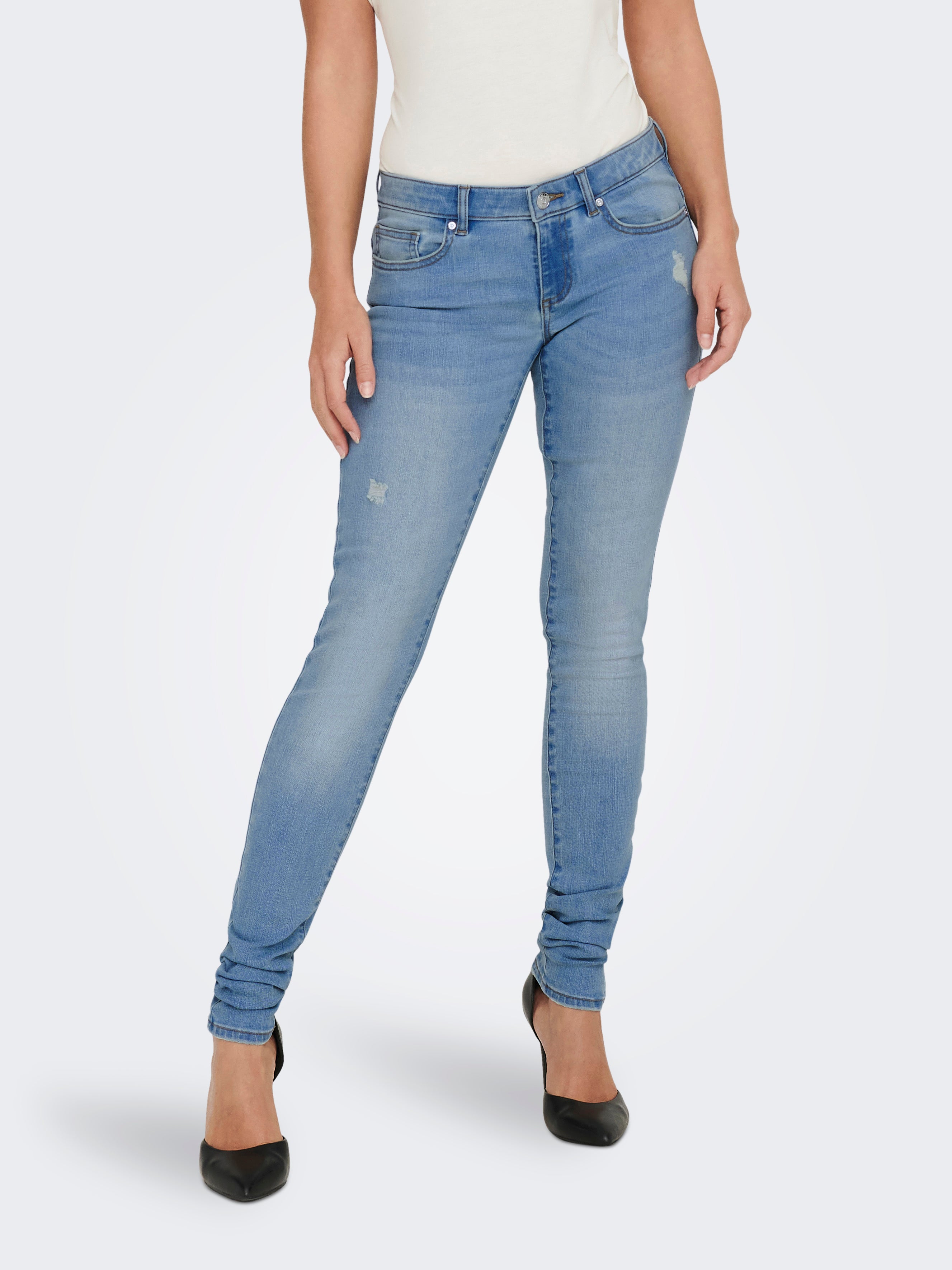 Onlcoral Sehr Niedrige Taille Skinny Fit Jeans