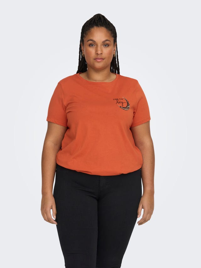ONLY Curvy Printet T-shirt - 15281437