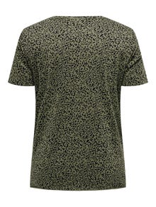ONLY Curvy patterned T-shirt -Kalamata - 15281479