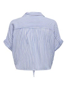 ONLY Camisas Corte regular Cuello de camisa -Cloud Dancer - 15281497