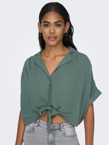 ONLY Regular Fit Shirt collar Shirt -Balsam Green - 15281497