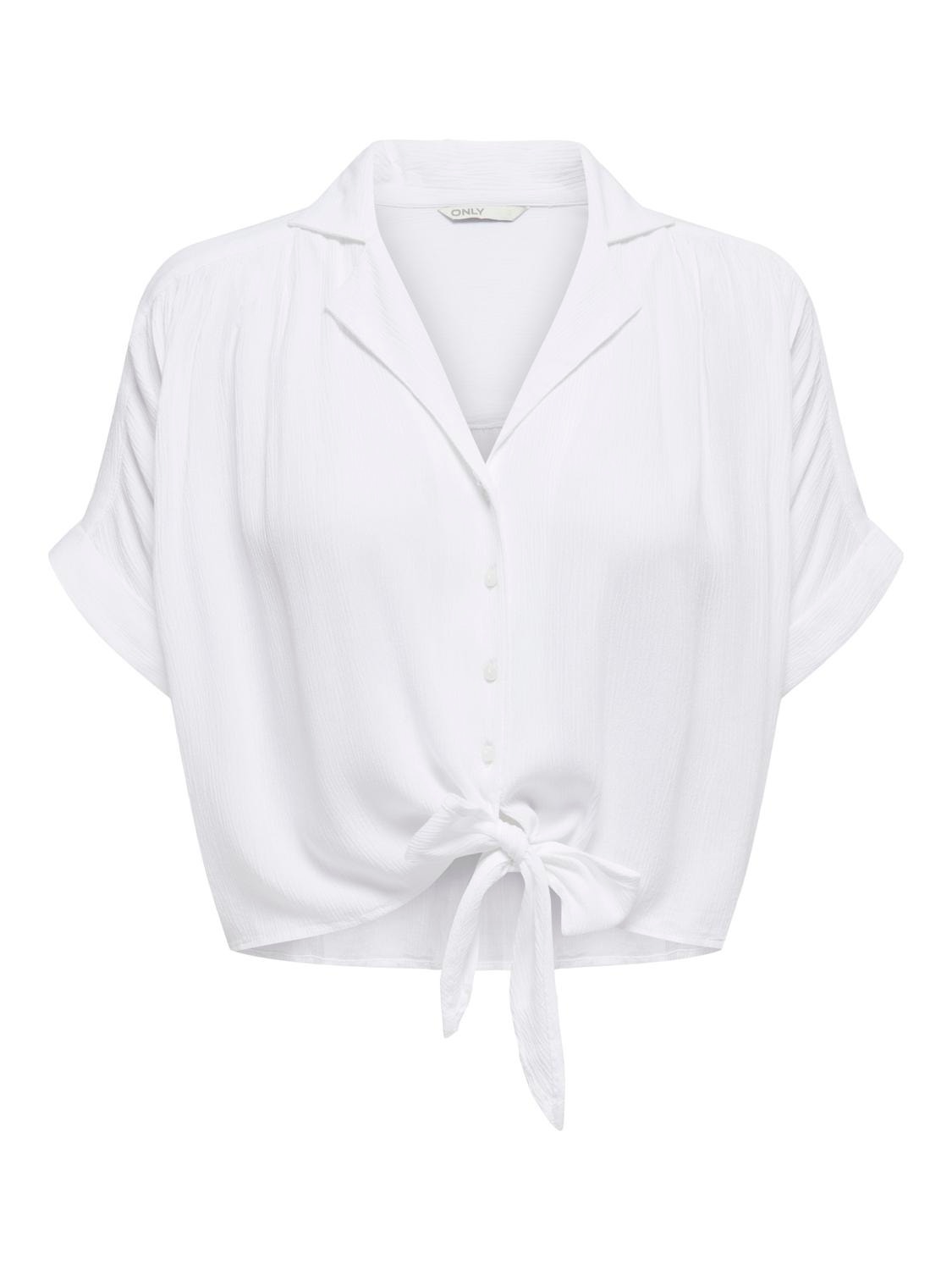 ONLY Regular fit Overhemd kraag Overhemd -White - 15281497
