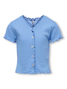 ONLY Top Regular Fit Scollo a V -Provence - 15281531