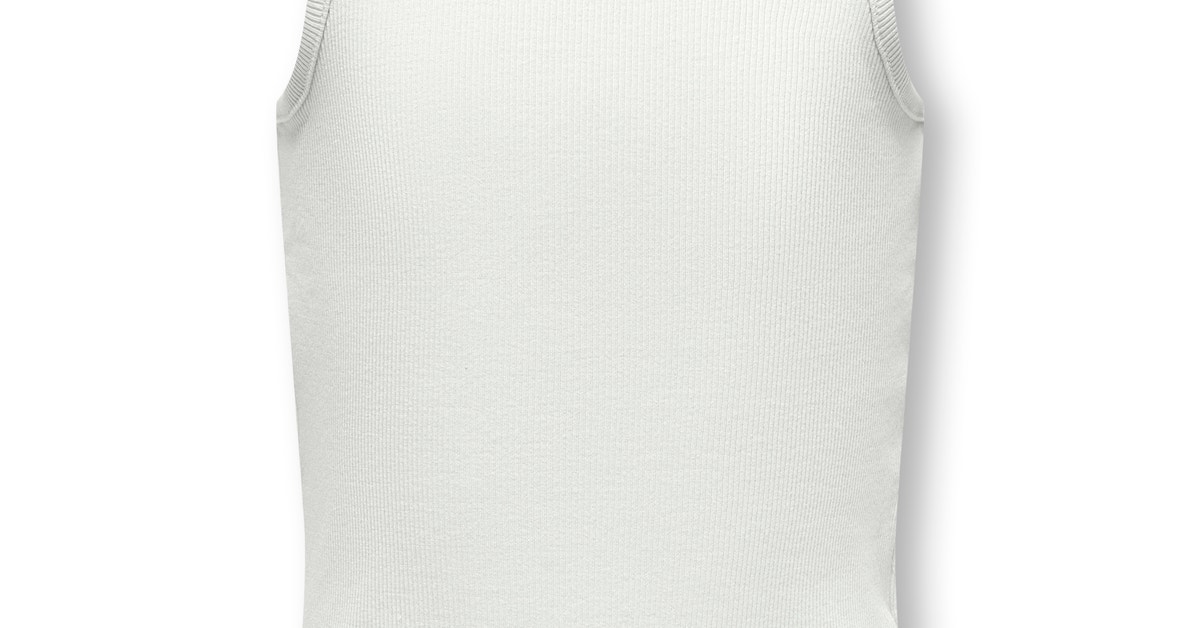 Regular Fit Tank Top, White