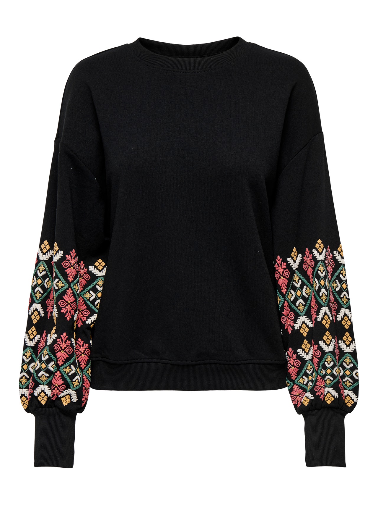 ONLY Tall printed sweatshirt -Black - 15281621