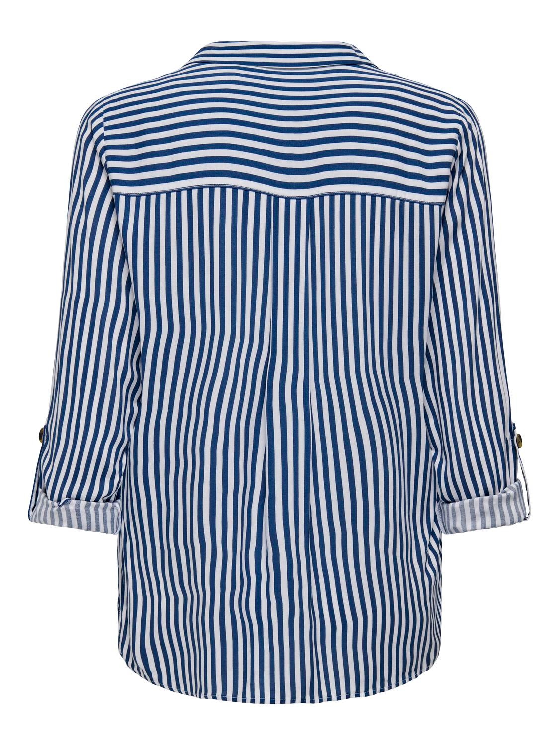 ONLY Camisas Corte standard Cuello de camisa Puños doblados -Peacoat - 15281677