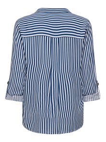 ONLY Camisas Corte standard Cuello de camisa Puños doblados -Peacoat - 15281677