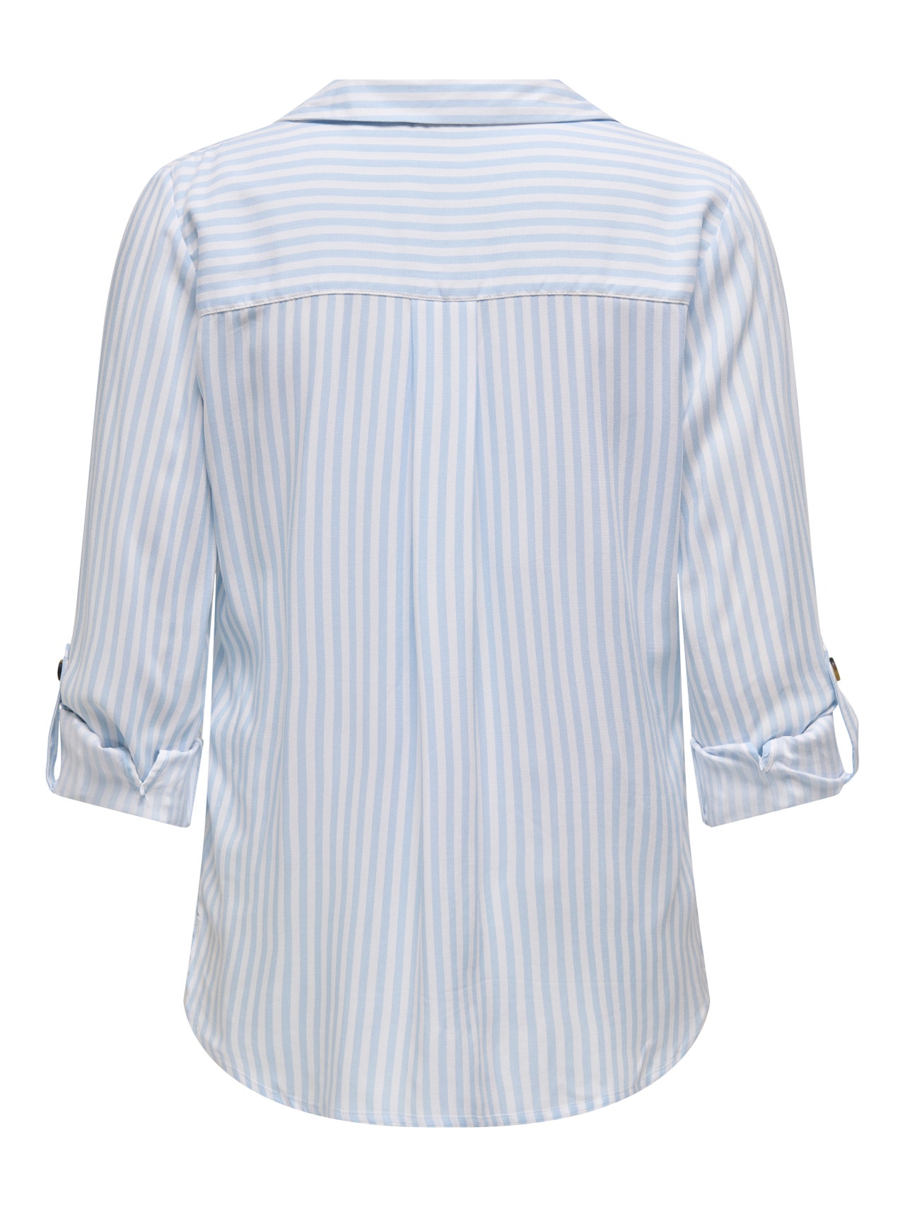 ONLY Standardlõige Särgikrae Üles volditud mansetid Särk -Cashmere Blue - 15281677