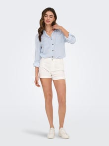 ONLY Standardlõige Särgikrae Üles volditud mansetid Särk -Cashmere Blue - 15281677