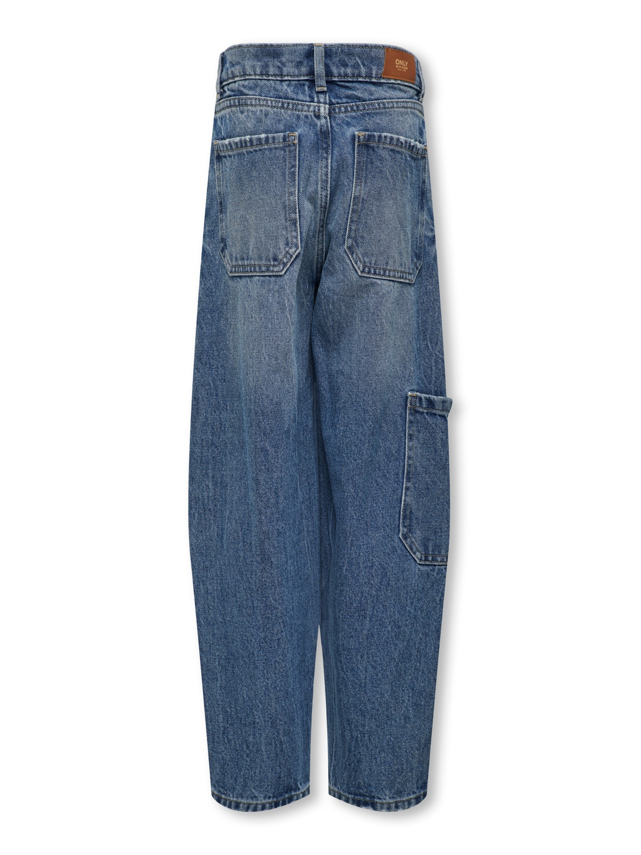 ONLY Damen Jeans Mit Weitem Bein - Ballon Schnitt & Mittlere Taille
