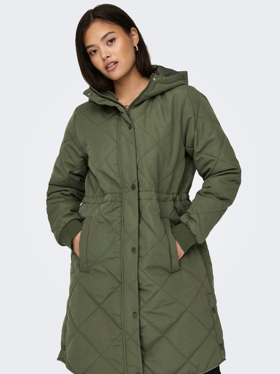 Long coat | Medium Green | ONLY®