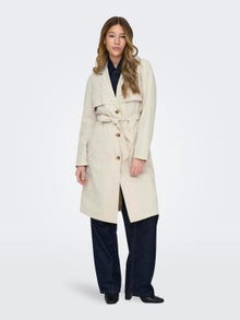 ONLY Trench Reverse -Oatmeal - 15281774