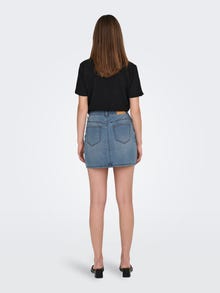 ONLY Mini Denim Skirt -Light Blue Denim - 15281783