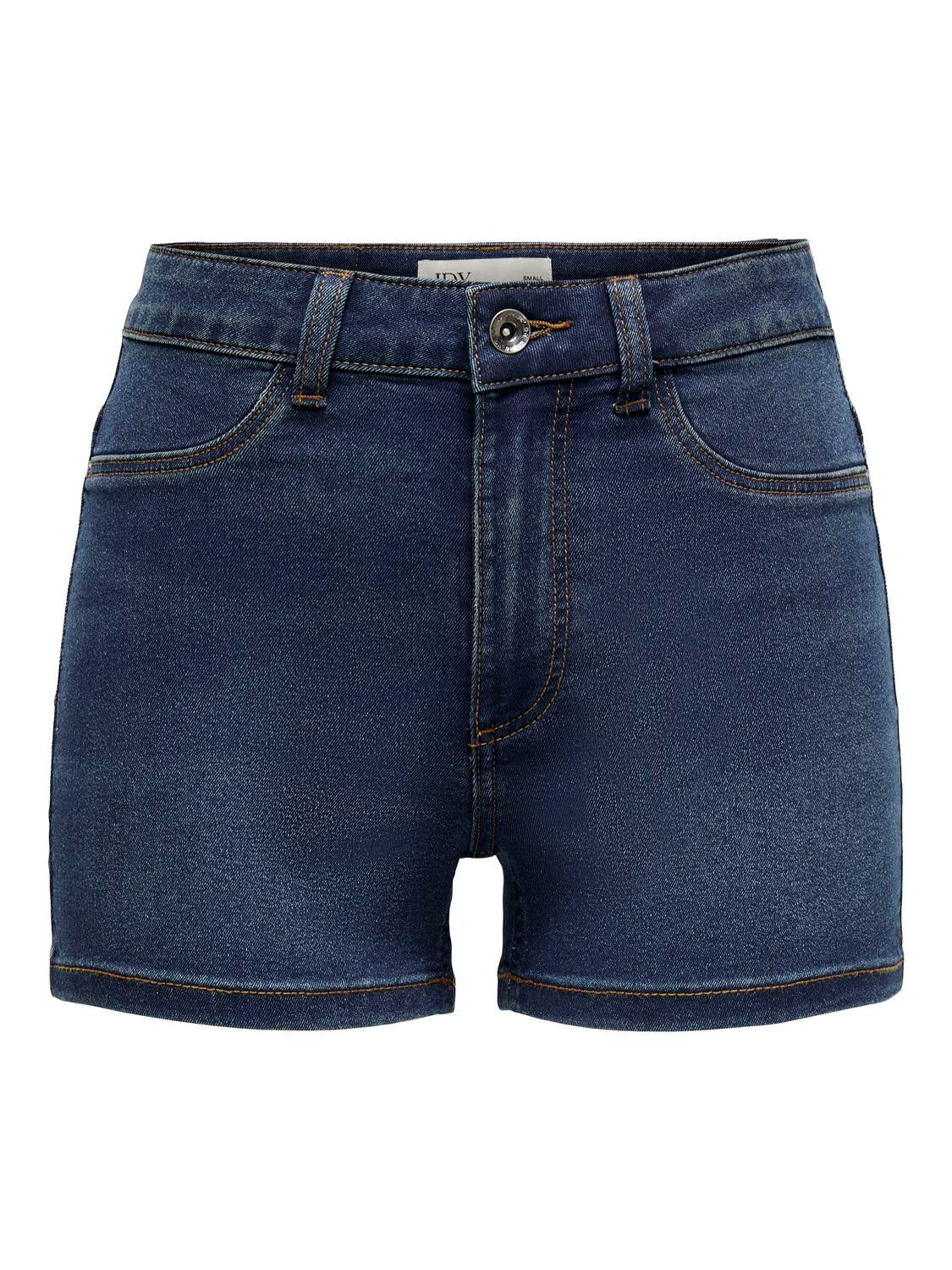 Thumbnail - Jdytulga Mittlere Taille Skinny Fit Jeans-shorts