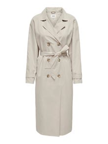 ONLY Reverse Trenchcoat -Chateau Gray - 15281785