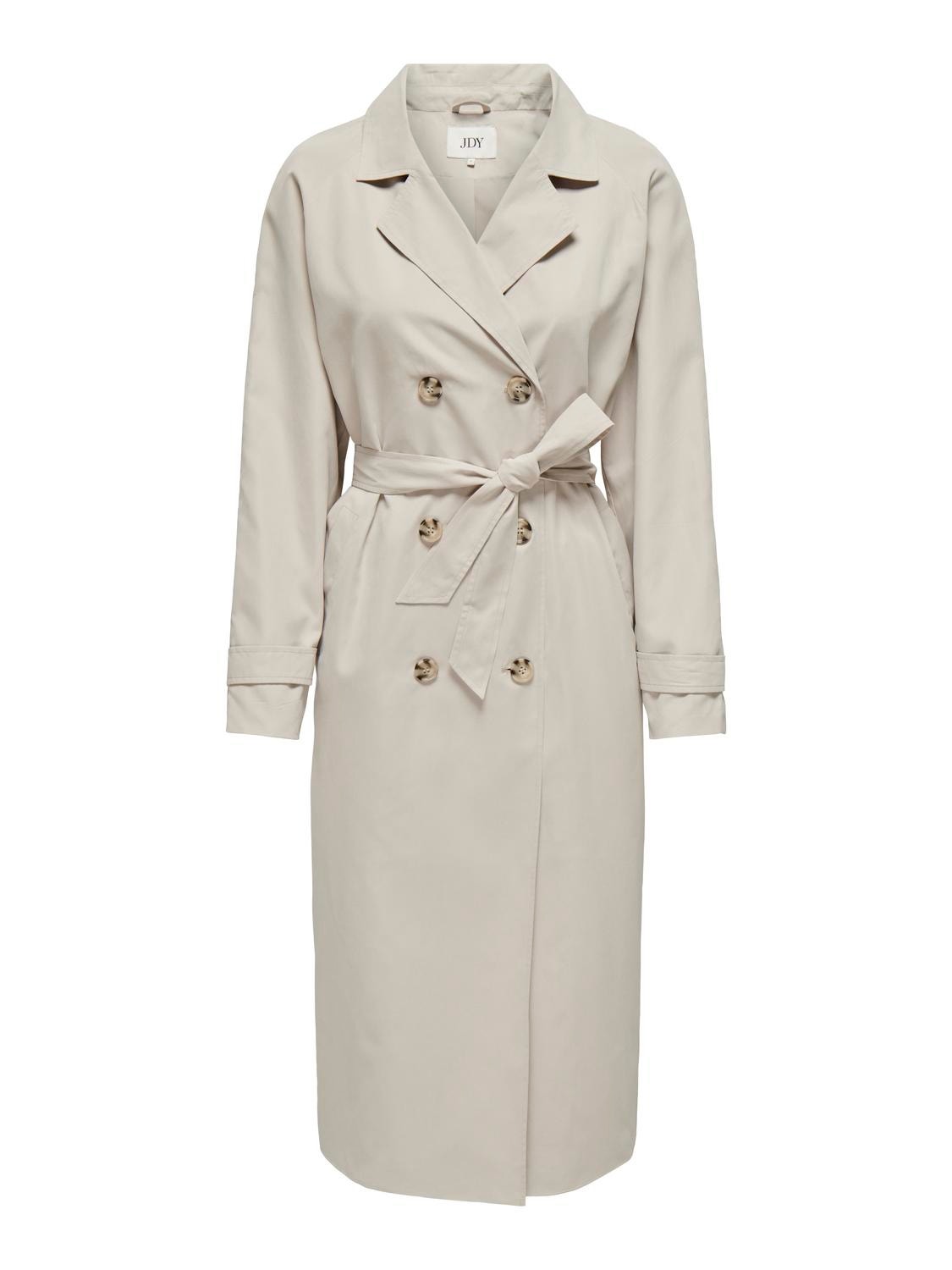 ONLY Trench-coats Col à revers -Chateau Gray - 15281785