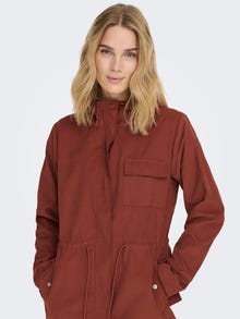 ONLY Hood with string regulation Coat -Smoked Paprika - 15281801