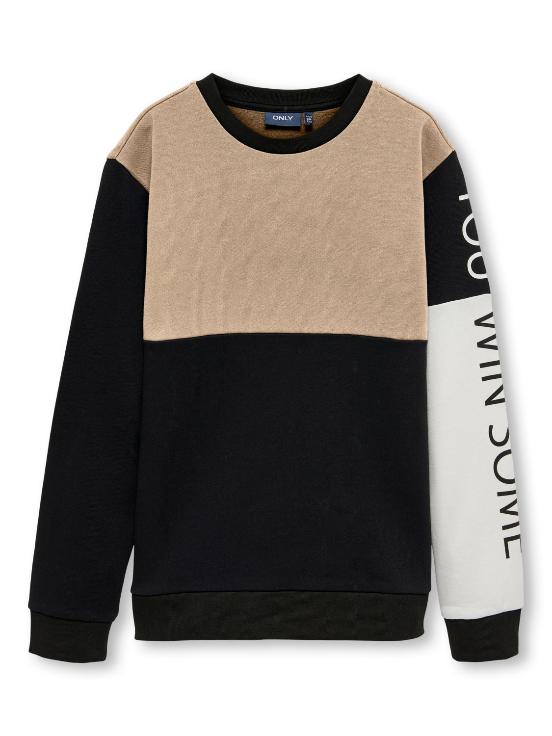 Color block Sweatshirt with 20 