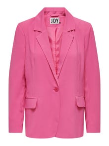 ONLY Blazers Regular Fit Revers en pointe -Shocking Pink - 15281949