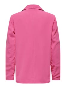 ONLY Regular fit Gepunte revers Blazer -Shocking Pink - 15281949