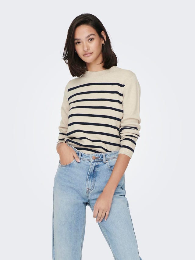 ONLY Round Neck Pullover - 15281969