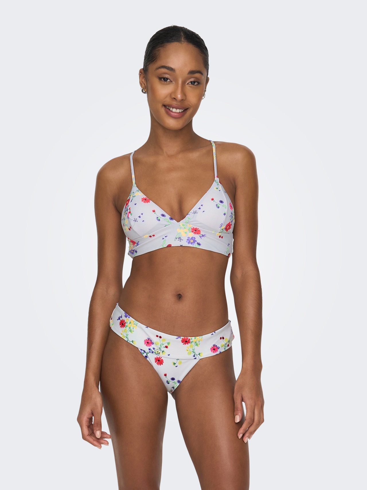 ONLY Niedrige Taille Bademode -Cloud Dancer - 15282079