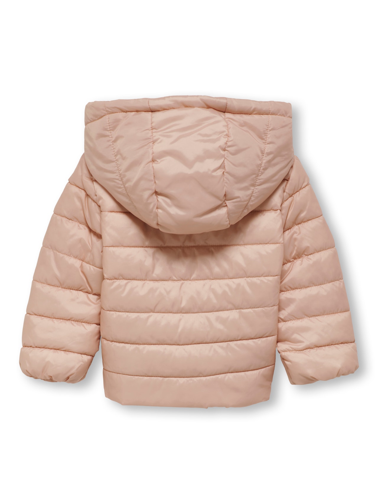 ONLY Mini Quiltet jakke med hætte -Rose Smoke - 15282201