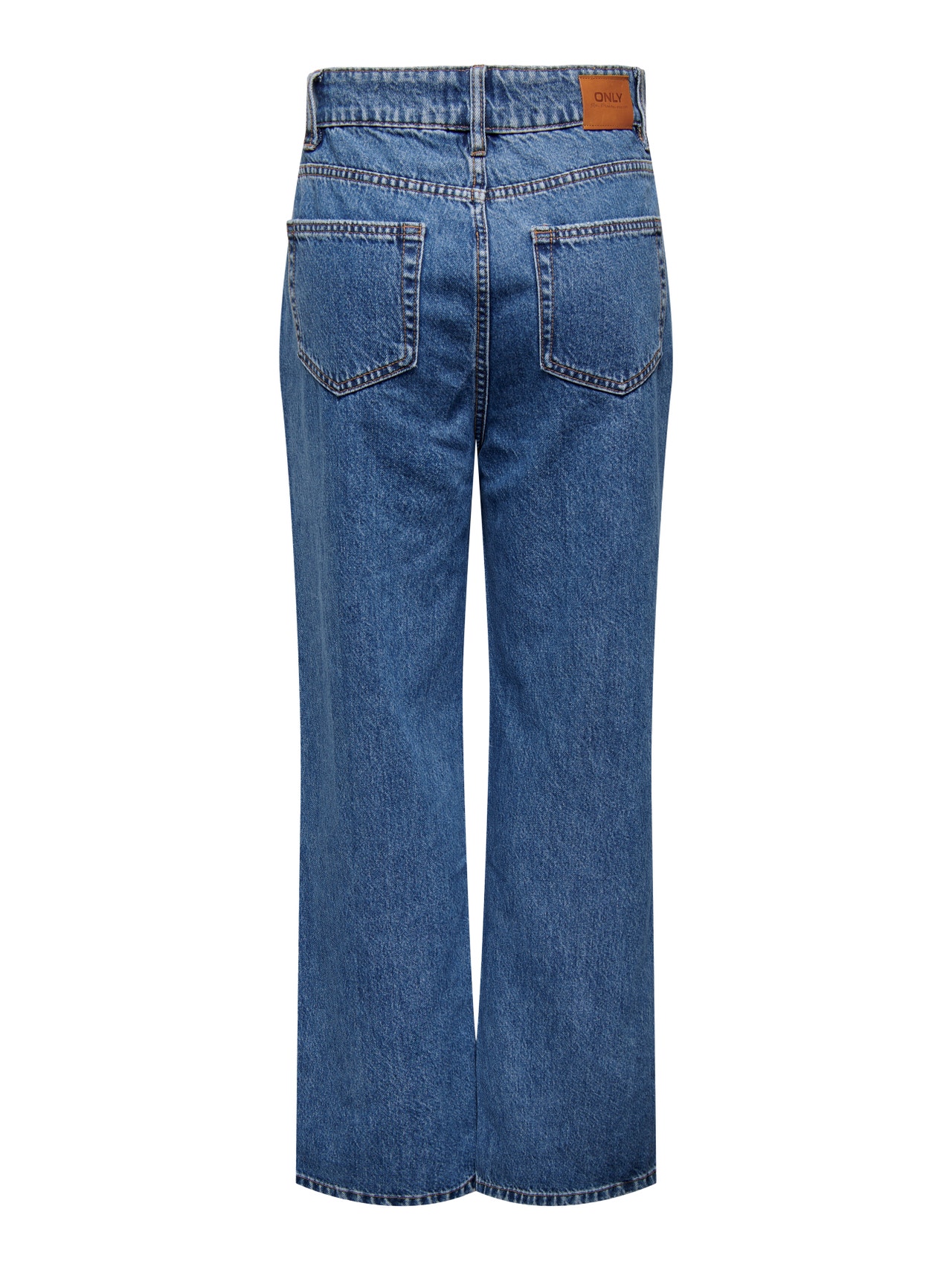 ONLY Dad fit Mid waist Jeans -Medium Blue Denim - 15282278