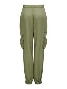 ONLY Cargo Fit Mid waist Fitted hems Track Pants -Aloe - 15282304