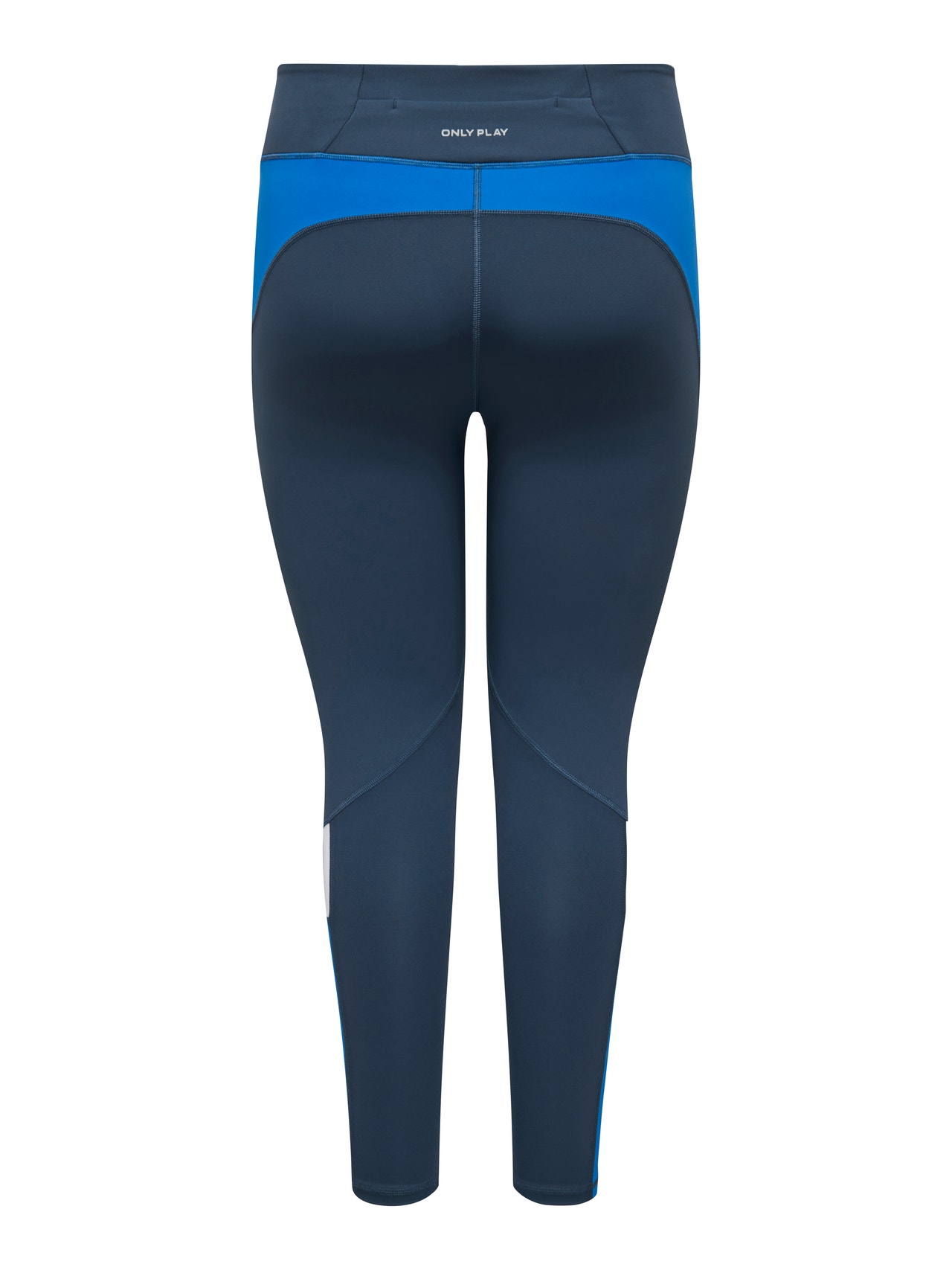 ONLY Tight Fit Høy midje Curve Leggings -Blue Nights - 15282323